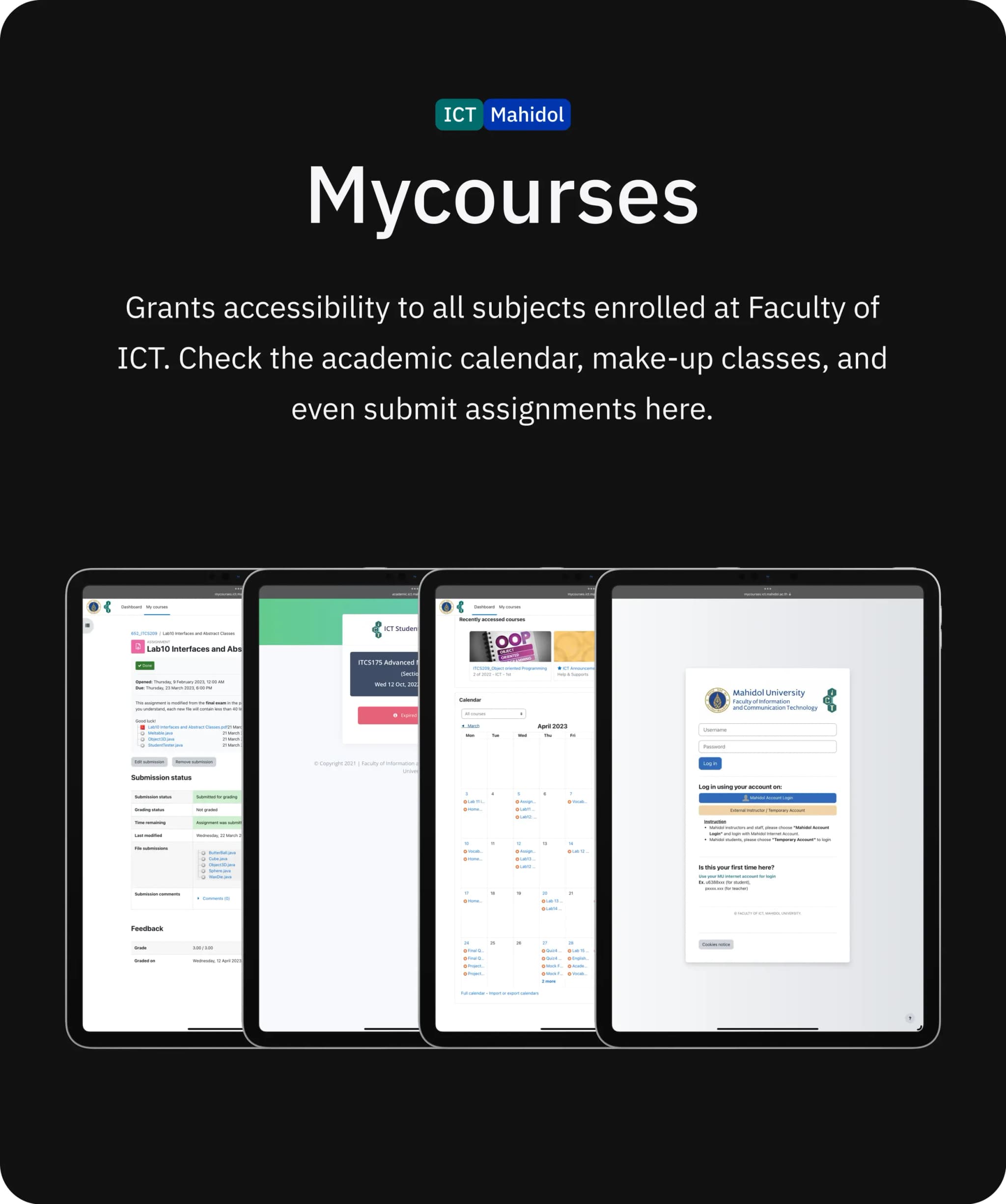 mycourse card